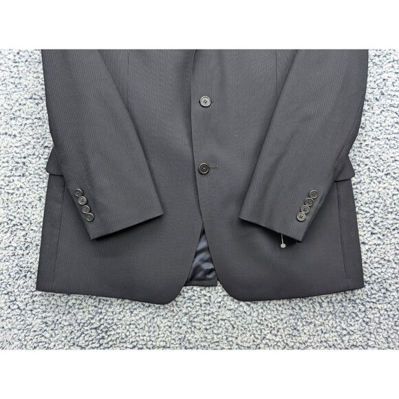 NWT VTG Brooks Brothers Blazer Mens 40R 100% Wool 3 Button USA Made Pinstripe - Picture 5 of 13